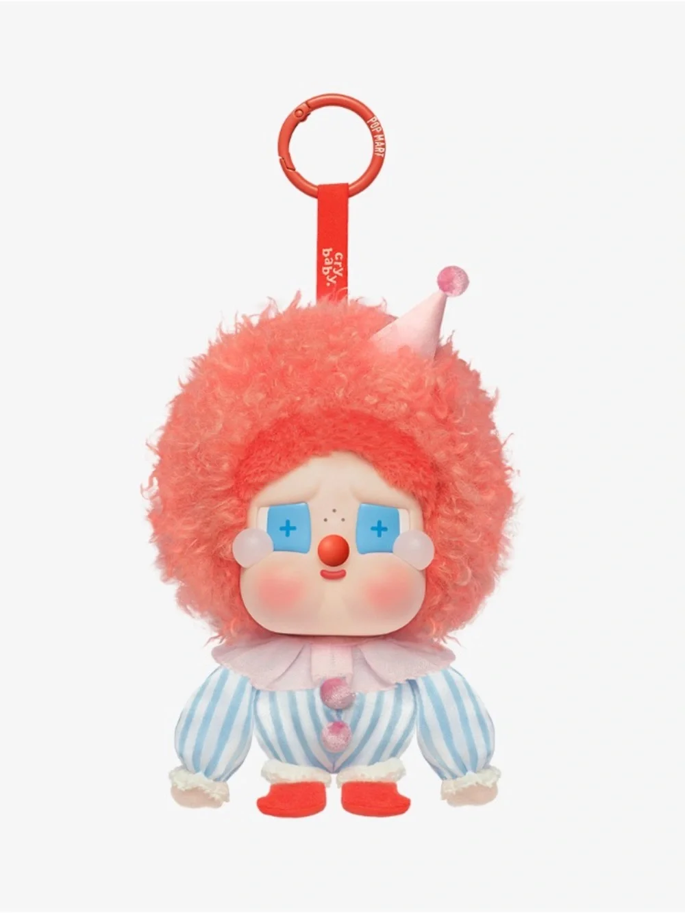 Why So Serious Crybaby Plush Doll - Pink Curly Hair